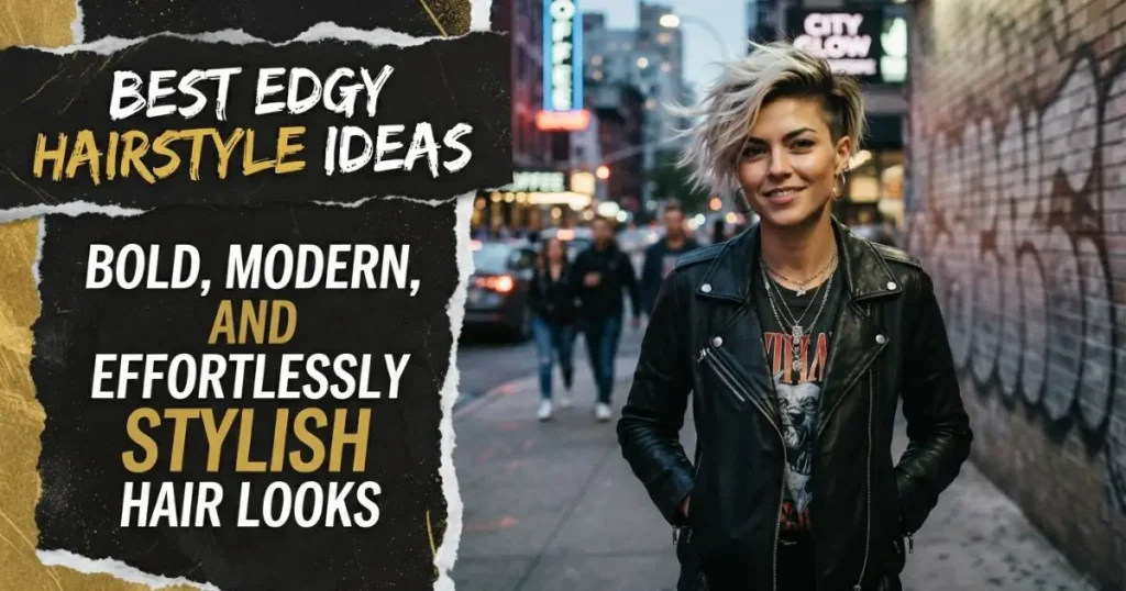 Best edgy hairstyle ideas with bold, modern, and stylish textured cuts.